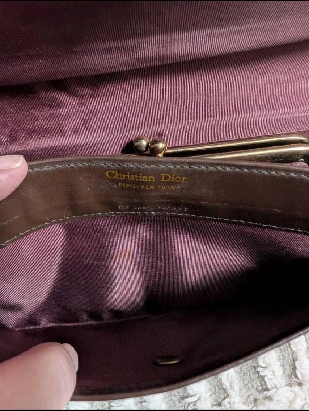 Dior Brown Monogram Canvas Wallet